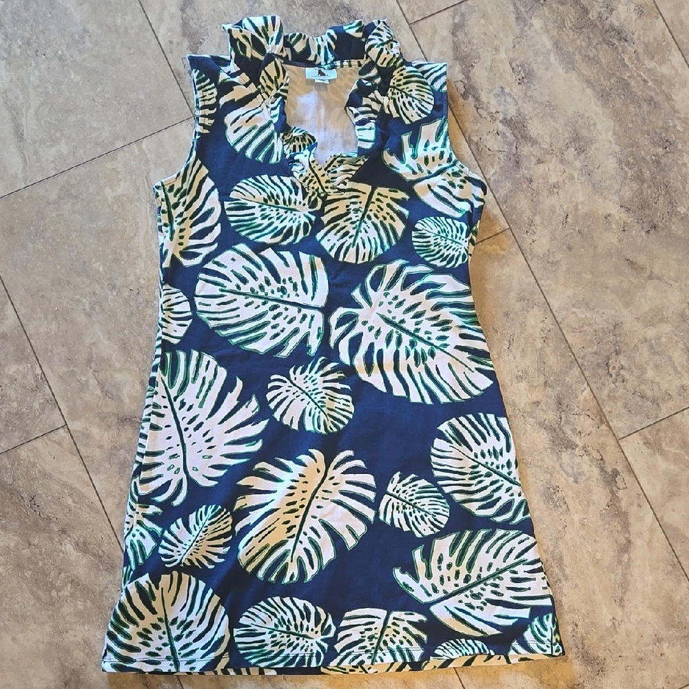 Haley And The Hound Palm Tree Summer Dress